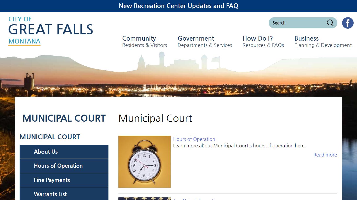 Municipal Court | City of Great Falls Montana